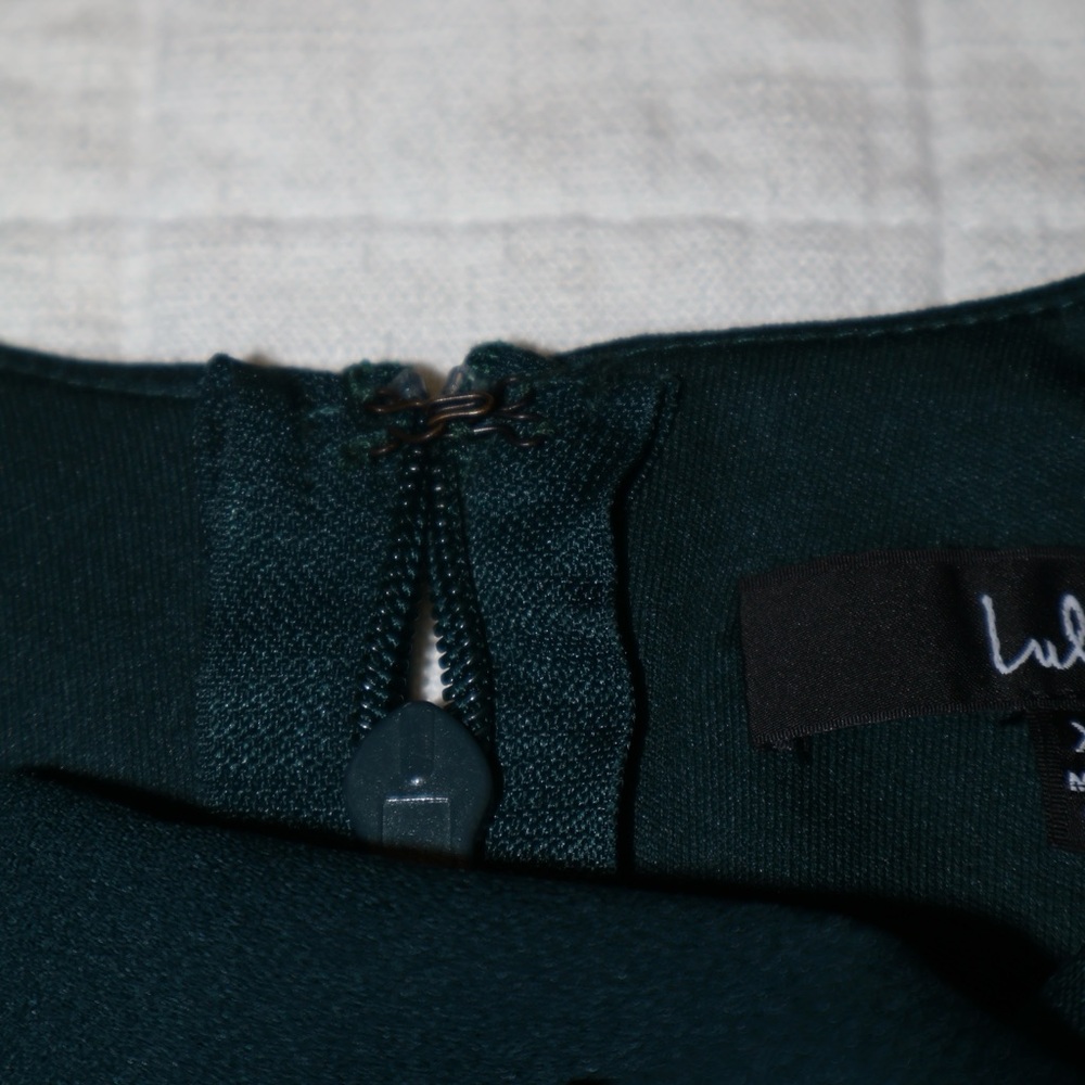 Lulus Infinite Glory Forest Green Maxi Dress - Size XXS - Picture 13 of 13